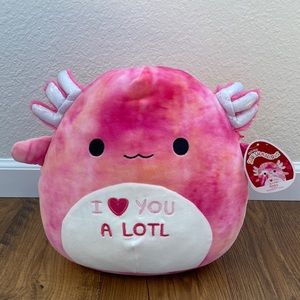 NWT Squishmallow “Aleka” Axolotl 12”